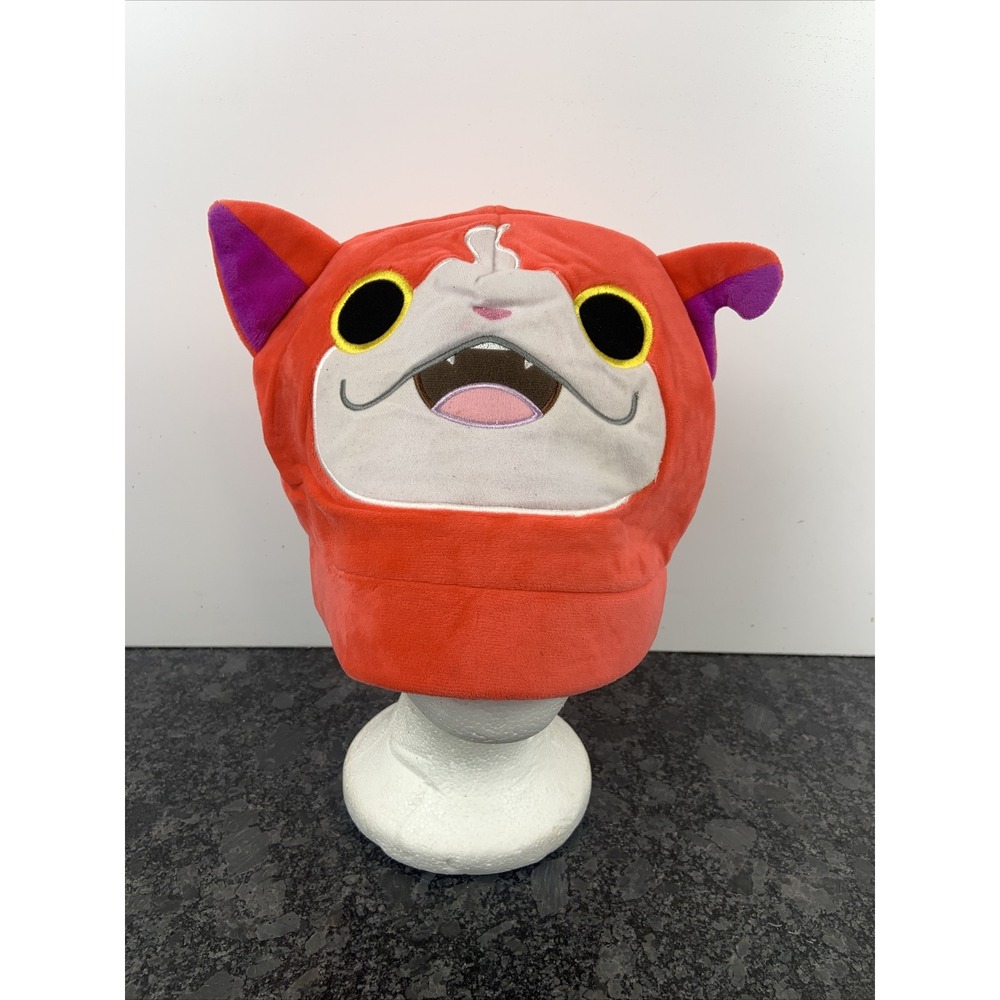 Rare Banpresto Nintendo Pokemon Jibanyan Soft Plush Beanie Hat